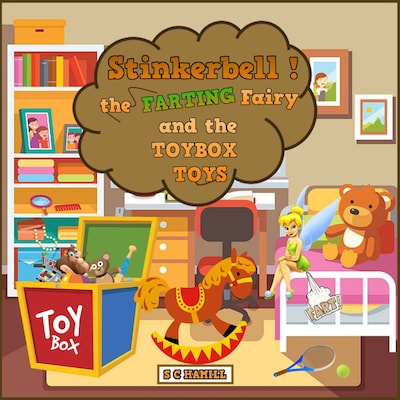 STINKERBELL the Farting Fairy and the TOYBOX Toys – omslag til lydbogen af S C Hamill