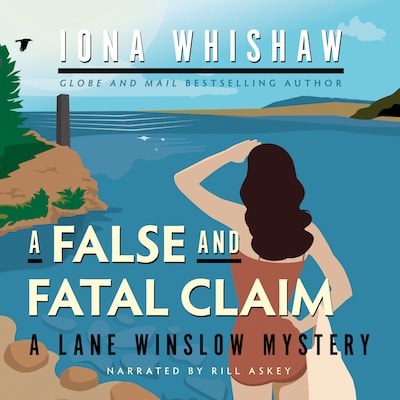 A False and Fatal Claim – omslag til lydbogen af Iona Whishaw