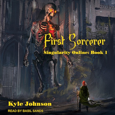 First Sorcerer – omslag til lydbogen af Kyle Johnson