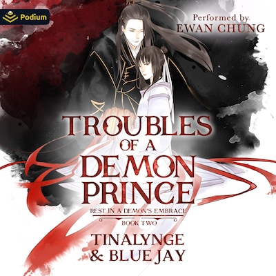 Troubles of a Demon Prince – omslag til lydbogen af Tinalynge, Blue Jay