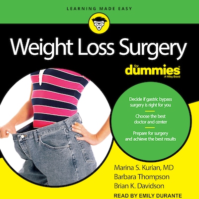 Weight Loss Surgery For Dummies – omslag til lydbogen af Marina S. Kurian, MD, Barbara Thompson, Brian K. Davidson