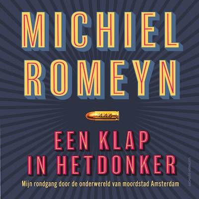 Een klap in het donker – omslag van het luisterboek van Michiel Romeyn