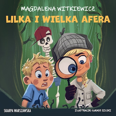 Lilka i wielka afera – okładka audiobooka, autor Magdalena Witkiewicz