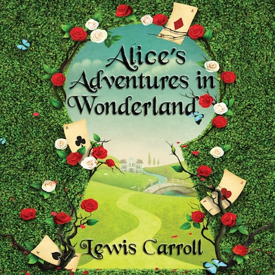 Alice's Adventures in Wonderland – omslag til lydbogen af Lewis Carroll