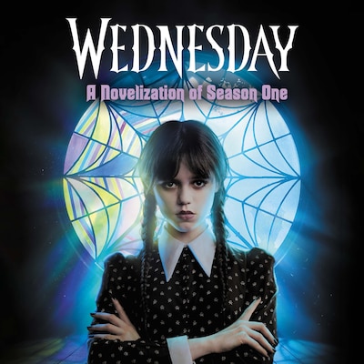 Wednesday: A Novelisation of Season One – omslag til lydbogen af Tehlor Kay Mejia, The Wednesday TV Show Writers