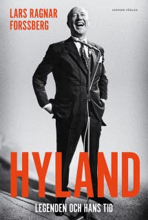 Hyland - Legenden och hans tid – omslag till ljudboken av Lard Ragnar Forssberg