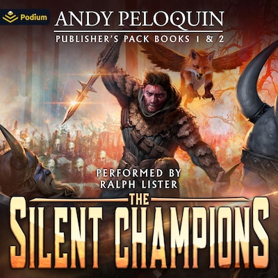 The Silent Champions: Publisher's Pack – omslag til lydbogen af Andy Peloquin