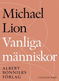 Vanliga människor – omslag till ljudboken av Michael Lion