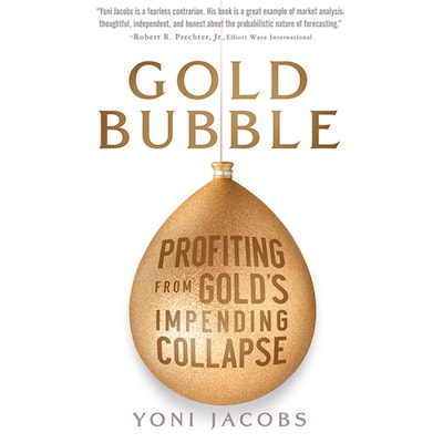 Gold Bubble – omslag til lydbogen af Yoni Jacobs