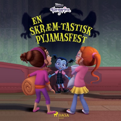 Vampyrina - En skræm-tastisk pyjamasfest – omslag til lydbogen af Disney