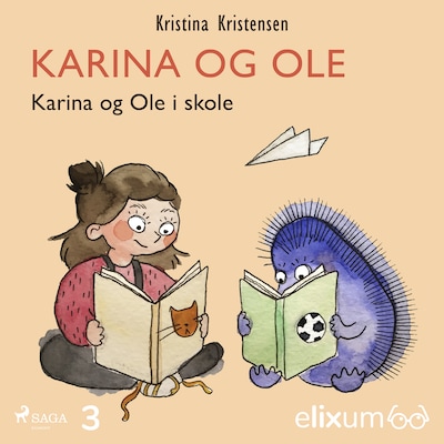 Karina og Ole 3 – omslag til lydbogen af Kristina Kristensen