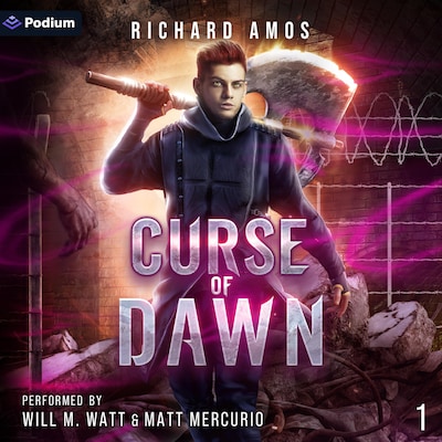 Curse of Dawn – omslag til lydbogen af Richard Amos