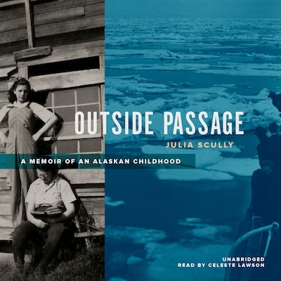 Outside Passage – omslag til lydbogen af Julia Scully
