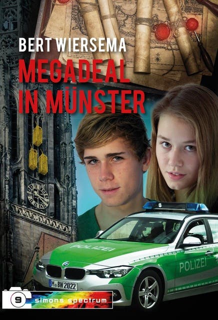 Megadeal in Münster – omslag van het luisterboek van Bert Wiersema