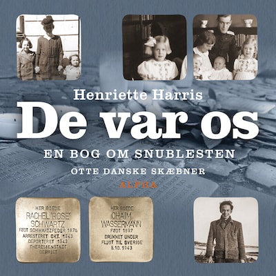 De var os – omslag til lydbogen af Henriette Harris