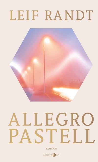 Allegro Pastell – omslag til lydbogen af Leif Randt