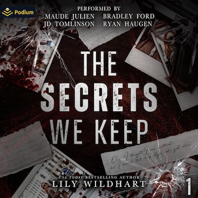 The Secrets We Keep – omslag til lydbogen af Lily Wildhart