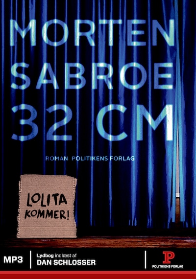 32 centimeter – omslag til lydbogen af Morten Sabroe