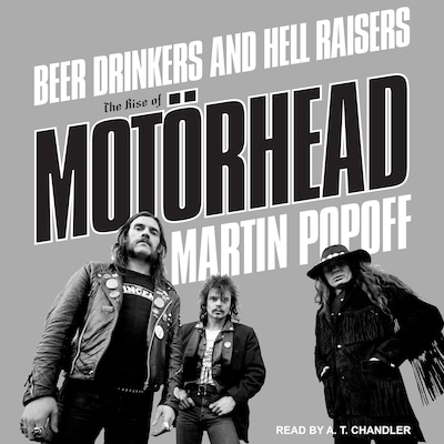 Beer Drinkers and Hell Raisers – omslag til lydbogen af Martin Popoff