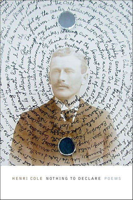 Nothing to Declare: Poems – omslag til lydbogen af Henri Cole