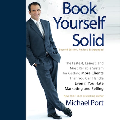Book Yourself Solid – omslag til lydbogen af Michael Port