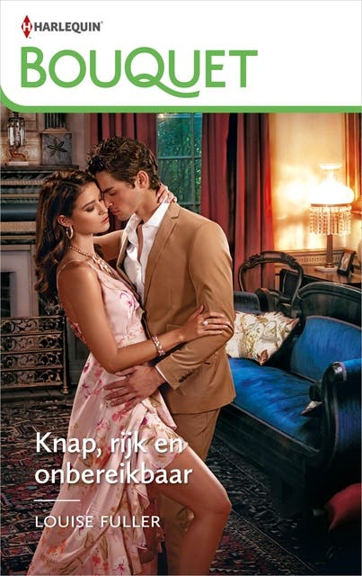 Knap, rijk en onbereikbaar – omslag van het luisterboek van Louise Fuller