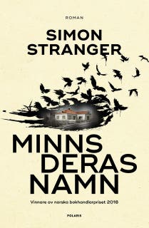 Minns deras namn – omslag till ljudboken av Simon Stranger