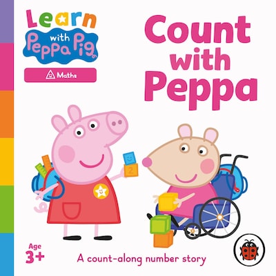 Learn with Peppa: Count With Peppa Pig – omslag til lydbogen af Ladybird