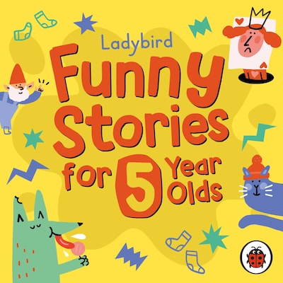 Ladybird Funny Stories for 5 Year Olds – omslag til lydbogen af Ladybird