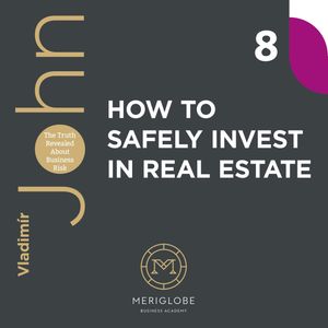 HOW TO SAFELY INVEST IN REAL ESTATE – okładka audiobooka, autor Vladimír John