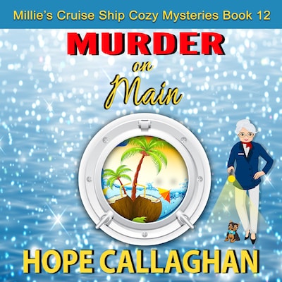 Murder on Main – omslag til lydbogen af Hope Callaghan