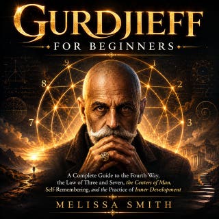 Gurdjieff For Beginners: A Complete Guide to the Fourth Way, the Law of Three and Seven, the Centers of Man, Self-Remembering, and the Practice of Inner Development – omslag till ljudboken av Melissa Smith