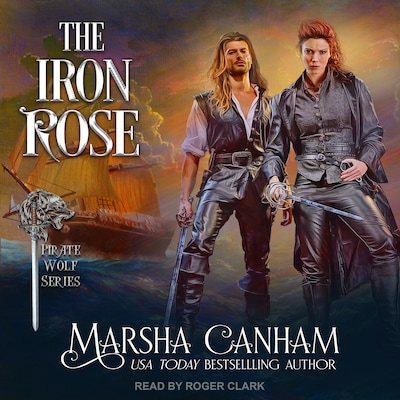 The Iron Rose – omslag til lydbogen af Marsha Canham