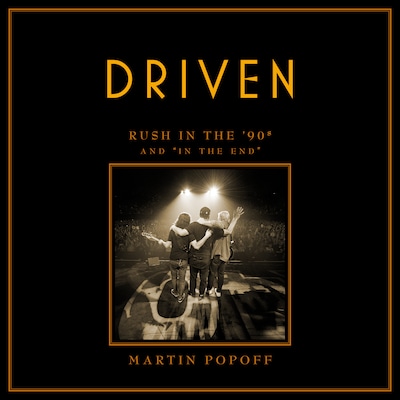 Driven – omslag til lydbogen af Martin Popoff