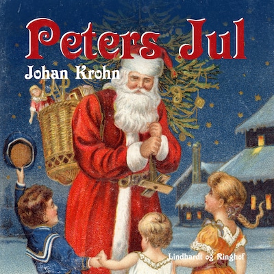 Peters jul – omslag til lydbogen af Johan Krohn