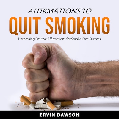 Affirmations to Quit Smoking – omslag til lydbogen af Ervin Dawson