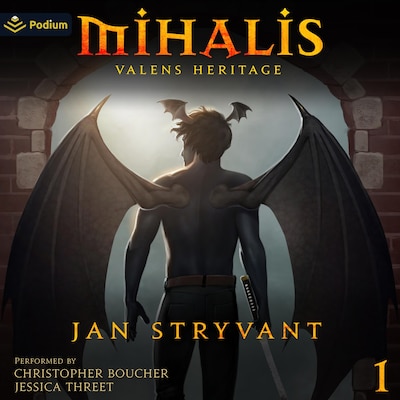 Mihalis – omslag til lydbogen af Jan Stryvant