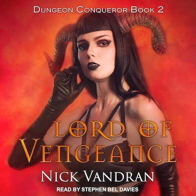 Lord of Vengeance – omslag til lydbogen af Nick Vandran
