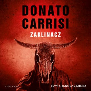 ZAKLINACZ – okładka audiobooka, autor Carrisi Donato