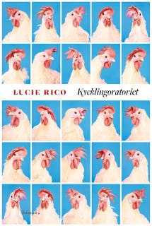 Kycklingoratoriet – omslag till ljudboken av Lucie Rico