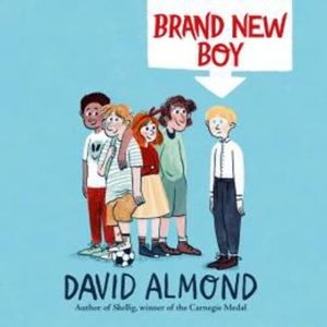 Brand New Boy – okładka audiobooka, autor David Almond