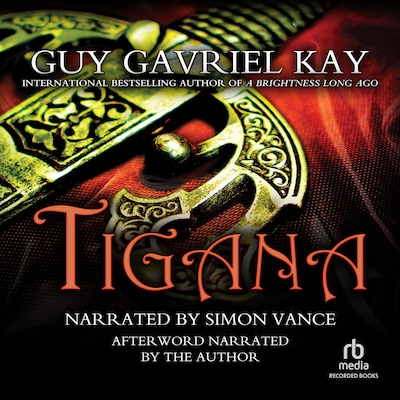 Tigana – omslag til lydbogen af Guy Gavriel Kay