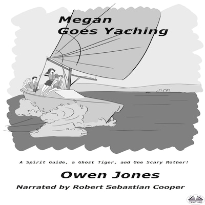 Megan Goes Yachting – omslag til lydbogen af Owen Jones