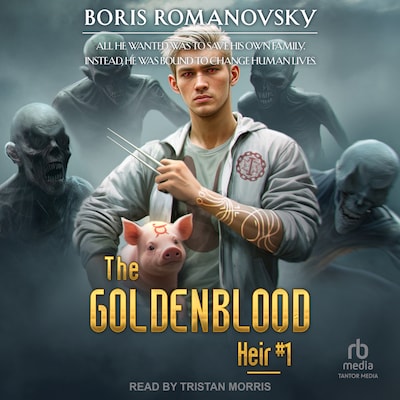 The Goldenblood Heir – omslag til lydbogen af Boris Romanovsky