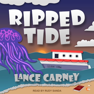 Ripped Tide – omslag til lydbogen af Lance Carney