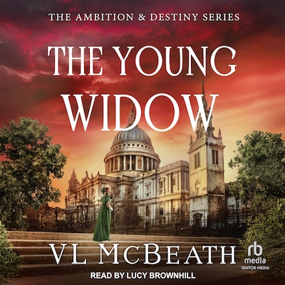 The Young Widow – omslag til lydbogen af VL McBeath