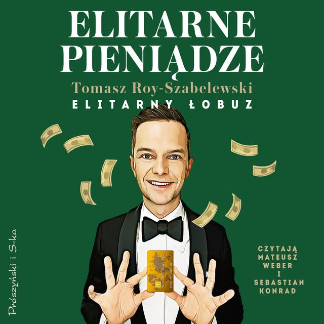 Elitarne pieniądze – okładka audiobooka, autor Tomasz Roy Szabelewski