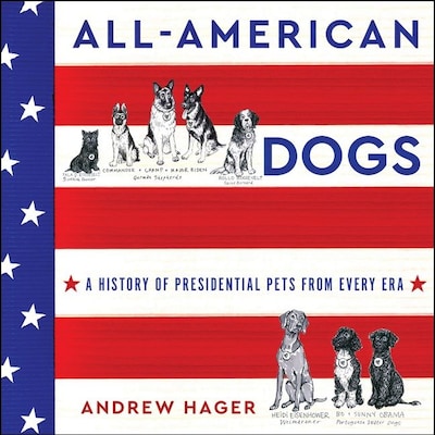 All-American Dogs – omslag til lydbogen af Andrew Hager