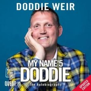 My Name'5 Doddie – okładka audiobooka, autor Doddie Weir, Stewart Weir