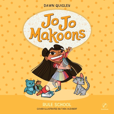 Jo Jo Makoons: Rule School – okładka audiobooka, autor Dawn Quigley